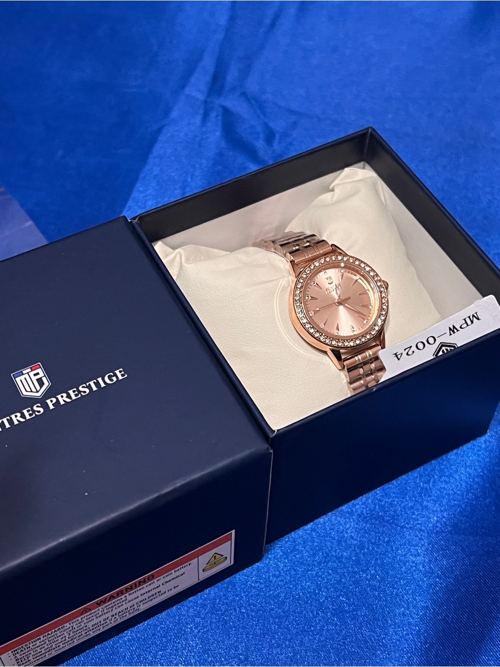 Invicta Montres Prestige Rose Gold Watch NWT - Picture 6 of 6